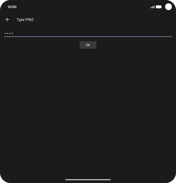 Press OK.