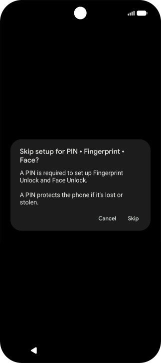 Press Skip.