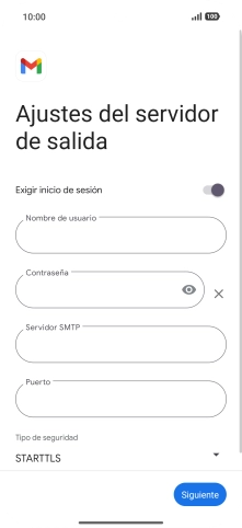 Pulsa el indicador junto a 