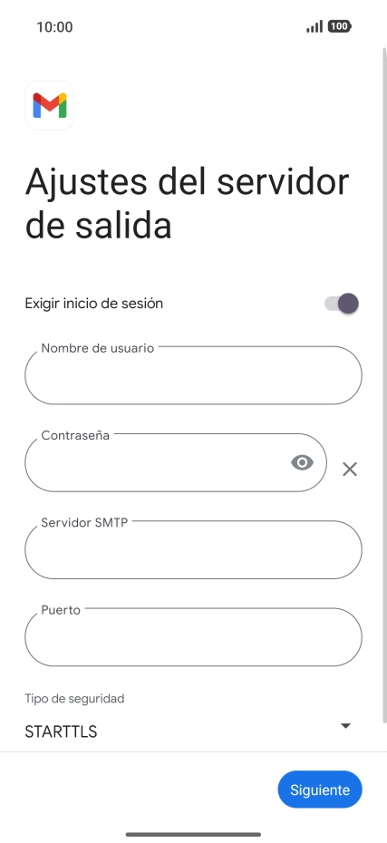 Pulsa el indicador junto a 