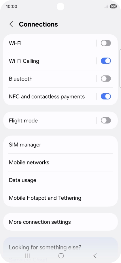 Press Wi-Fi. Press Wi-Fi.