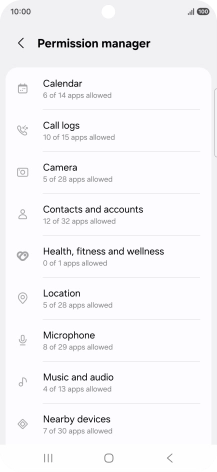 Press the required phone function. Press the required phone function.