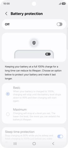Press the indicator to turn the function on or off. Press the indicator to turn the function on or off.