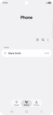 Press the required number.