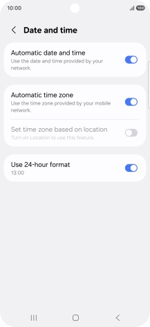 Press the Home key to return to the home screen. Press the Home key to return to the home screen.