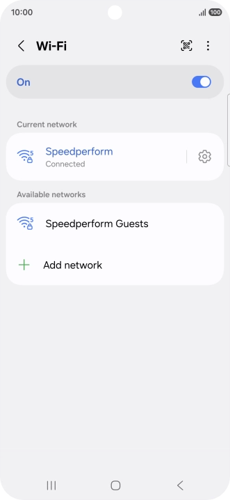 Press the Home key to return to the home screen. Press the Home key to return to the home screen.