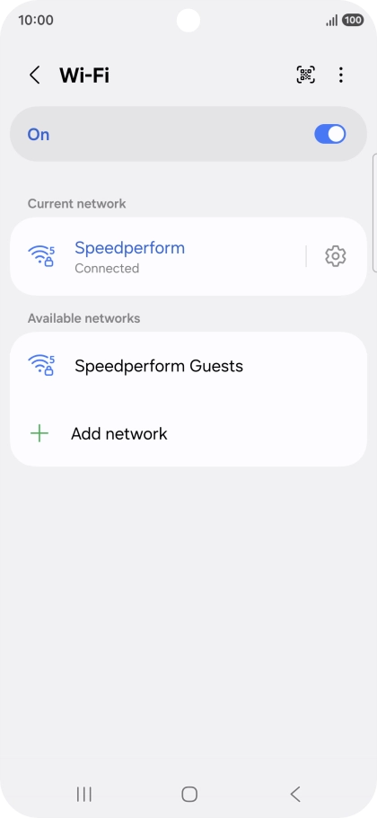 Press the Home key to return to the home screen. Press the Home key to return to the home screen.