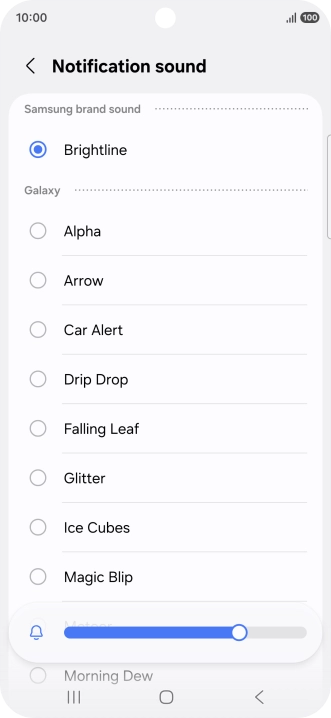 Press the required message tones to hear them. Press the required message tones to hear them.