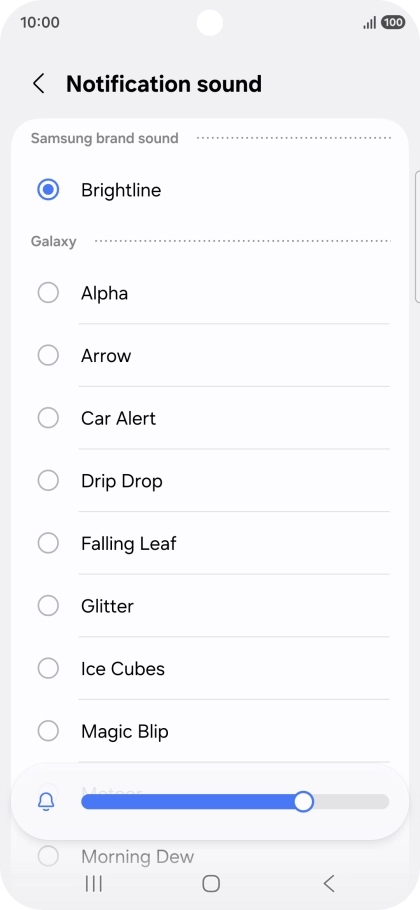 Press the required message tones to hear them. Press the required message tones to hear them.