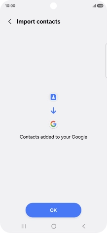 Press OK. Press OK.