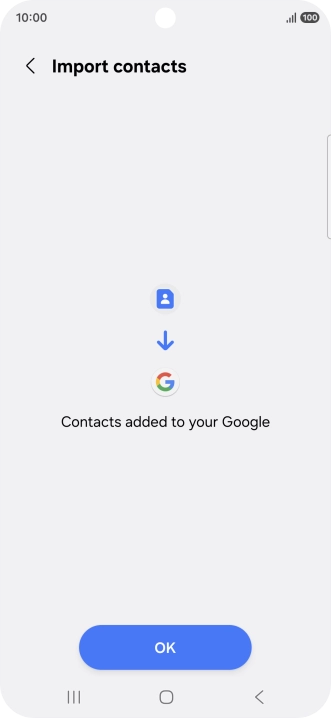 Press OK. Press OK.