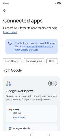 Press the indicator next to the required extension to turn on the function. Press the indicator next to the required extension to turn on the function.