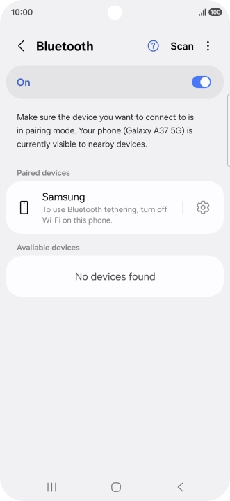 Press the Home key to return to the home screen. Press the Home key to return to the home screen.