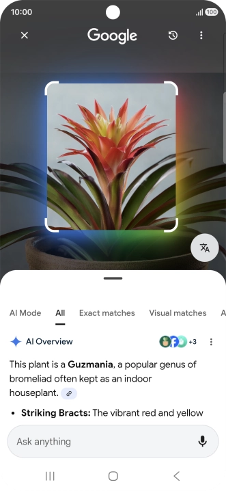 Follow the instructions on the screen to use the search results. Follow the instructions on the screen to use the search results.