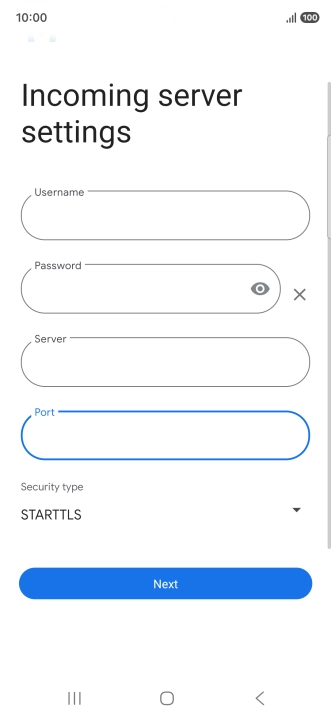 Press the drop down list below Press the drop down list below