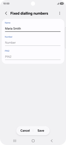 Press Number and key in the required phone number.