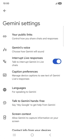 Follow the instructions on the screen to select the required settings. Follow the instructions on the screen to select the required settings.