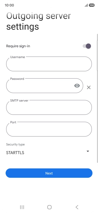Press the indicator next to Press the indicator next to