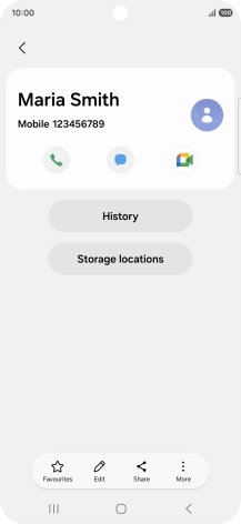 Press the Home key to return to the home screen. Press the Home key to return to the home screen.