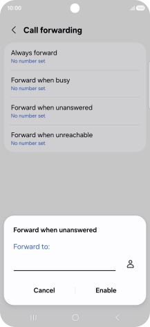 Key in +61414121121 and press Enable. Key in +61414121121 and press Enable.