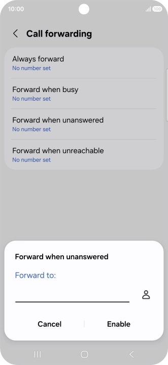 Key in +61414121121 and press Enable. Key in +61414121121 and press Enable.