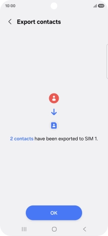 Press OK. Press OK.