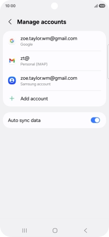 Press the Home key to return to the home screen. Press the Home key to return to the home screen.