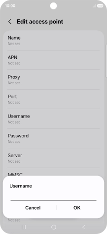 Key in wap and press OK.