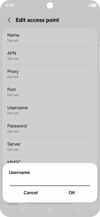 Key in wap and press OK.