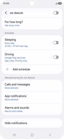 Press App notifications. Press App notifications.
