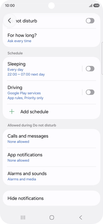 Press App notifications. Press App notifications.