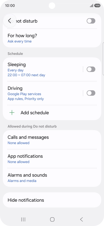 Press App notifications. Press App notifications.