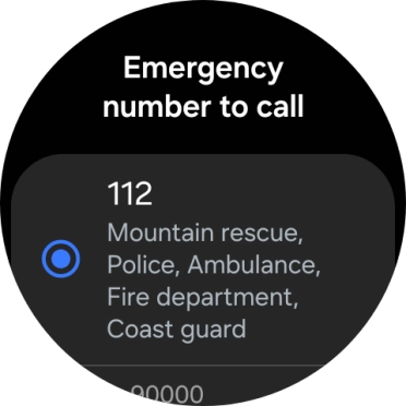 Press the required setting. Press the required setting.