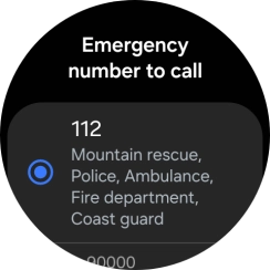Press the required setting. Press the required setting.