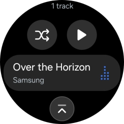 Press the required audio file.