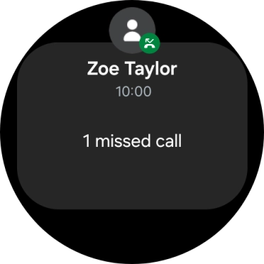 Press the required notification to open it. Press the required notification to open it.