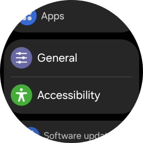 Press Accessibility.