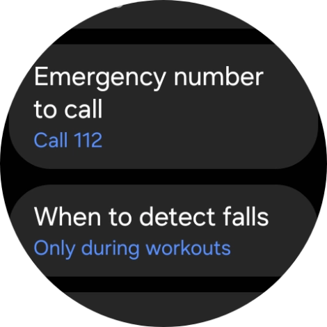Press Emergency number to call.