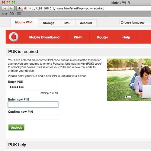 Highlight the field below Enter new PIN and key in your new PIN.