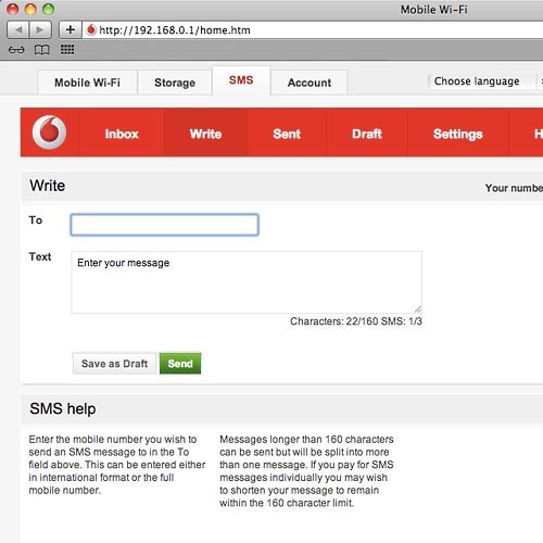 Highlight the field next to To and key in the required number.
