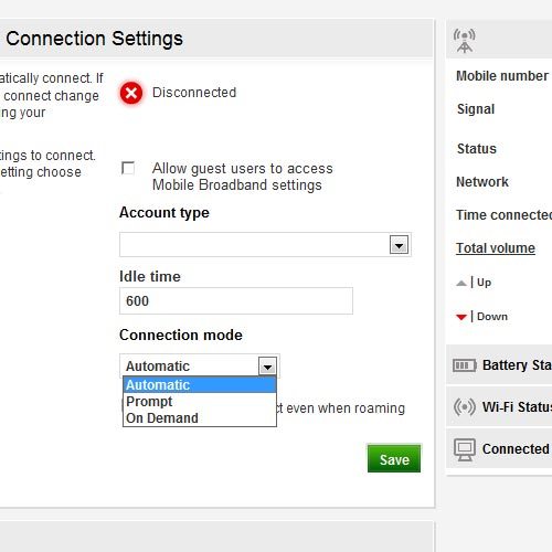 Highlight Automatic, Prompt or On Demand.