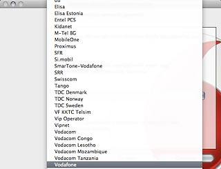 Highlight your operator and click Continue.