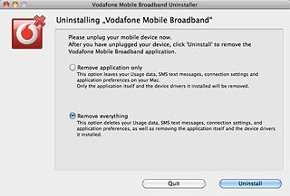 Highlight Remove everything and click Uninstall.