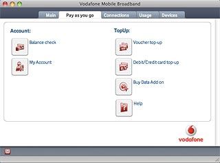 Click Voucher top-up.Follow the instructions on the screen to turn on your voucher.