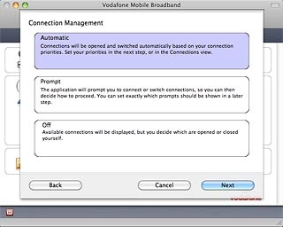 Highlight one of the following options:Automatic