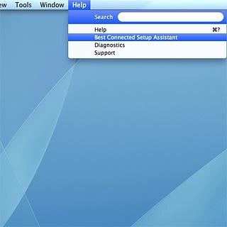 Click Best Connected Setup Assistant.