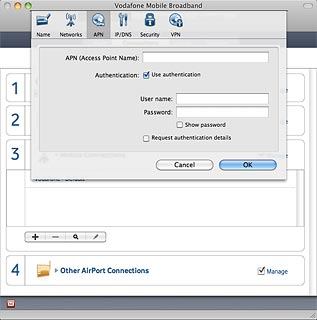 Click the box next to Use authentification to turn authentication on or off.