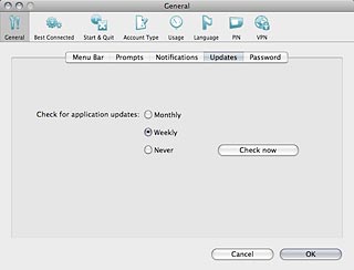 Click Check now.Follow the instructions on the screen to update the data USB modem application.