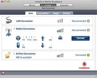 Click the text message icon.