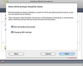 Changing SIM settings